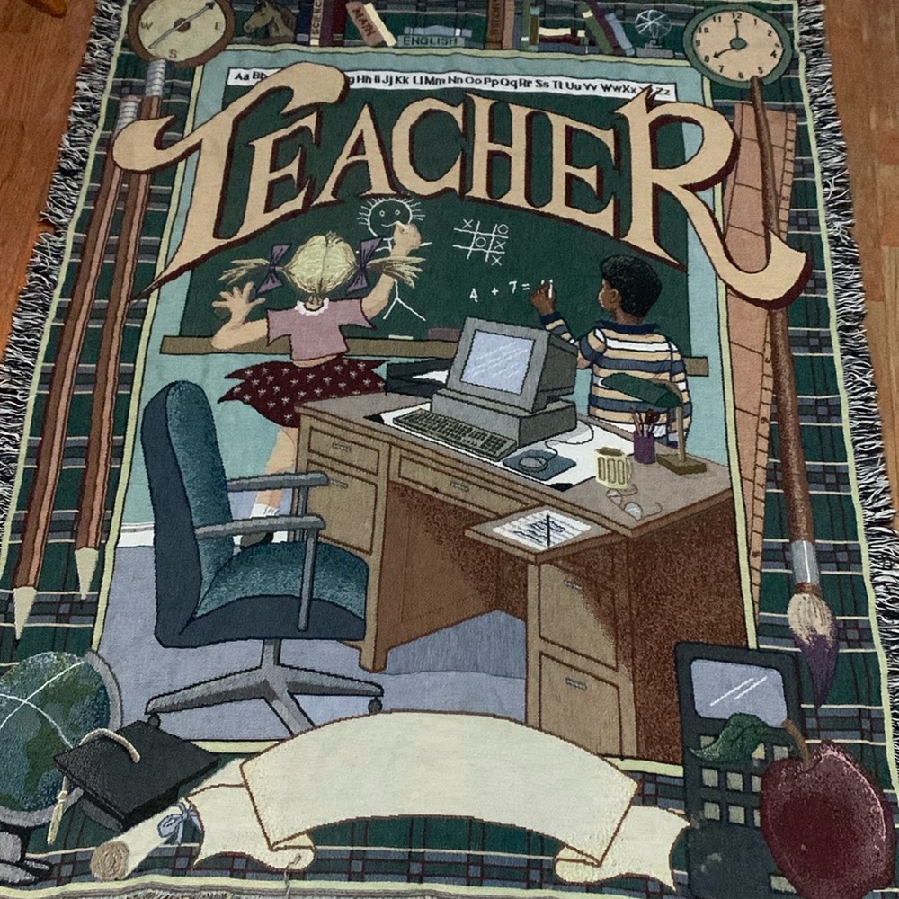 Teacher Tapestry Throw - 48 x 60